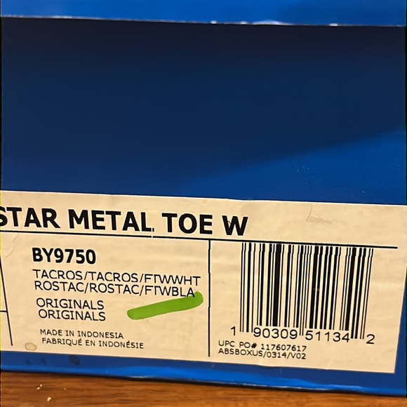 Adidas Superstar Metal Toe W Shoes Sneakers new Rose BY9750 Women’s Size 8 - Picture 16 of 16